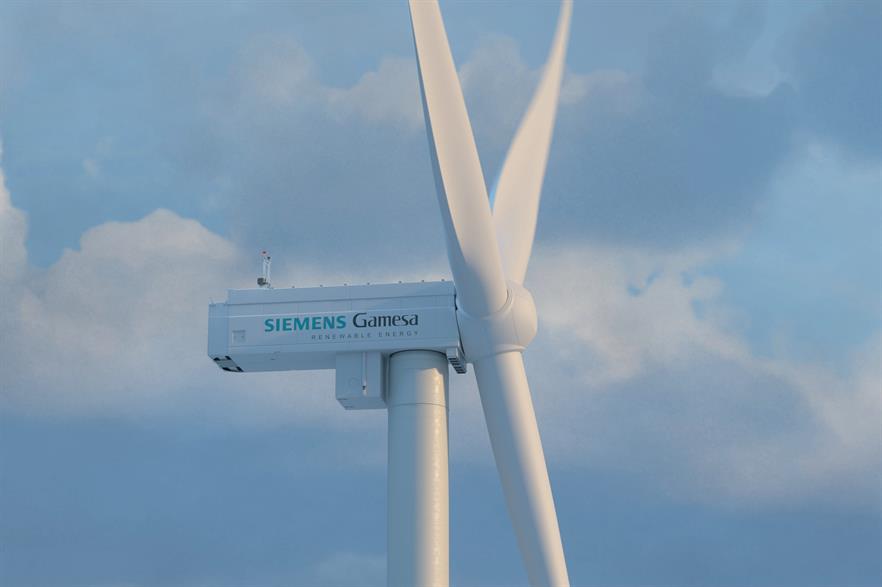The SGRE turbines ordered have rotors of 170 metres and will operate at up to 6.2MW 