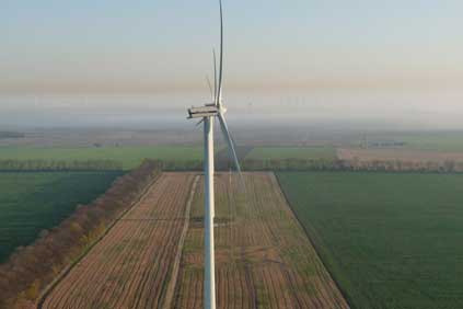 Uncertain future: turbines such as this Vestas V90 2MW could soon be obselete as the market looks to upsize