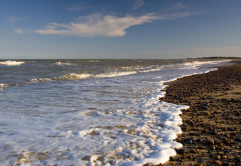 The East Anglia One project is proposed for the Suffolk (pictured) and Norfolk coasts