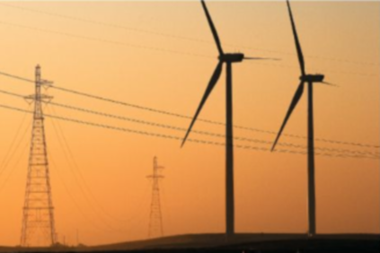 Vestas V90 3MW turbines in California: giant turbines reduce operating costs