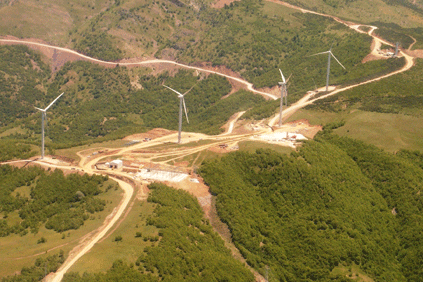 The 135 MW Rotor Electrik Uretim wind farm is set to be Turkey's largest when completed