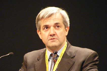 UK secretary of state for energy and climate change Chris Huhne 