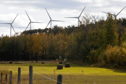 Bear Mountain Wind Park went live in October.