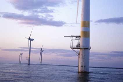 GE's last offshore development was the Arklow Bank wind farm in the Irish Sea using 3.6MW turbines
