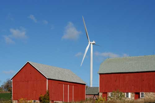 Alliant Energy's 67MW Cedar Ridge wind farm ising 41 Vestas turbines