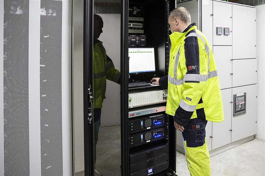 ABB supplied the lithium-ion based battery storage system to the Copenhagen site
