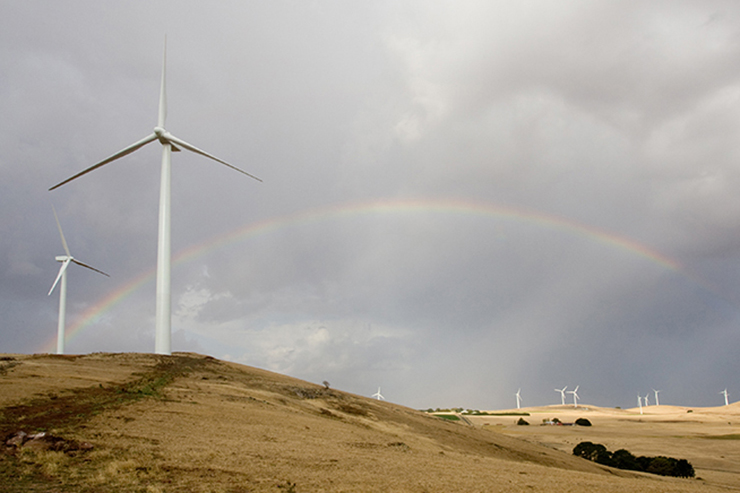 Acciona built the 192MW Waubra wind project, also in Victoria