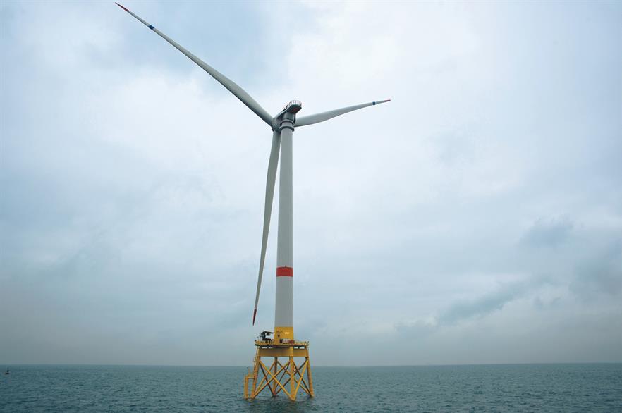 Alstom's 6MW Haliade turbine will be used at the Merkur Offshore project