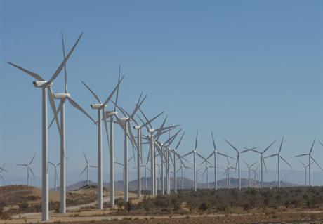 Alta Wind cluster in California