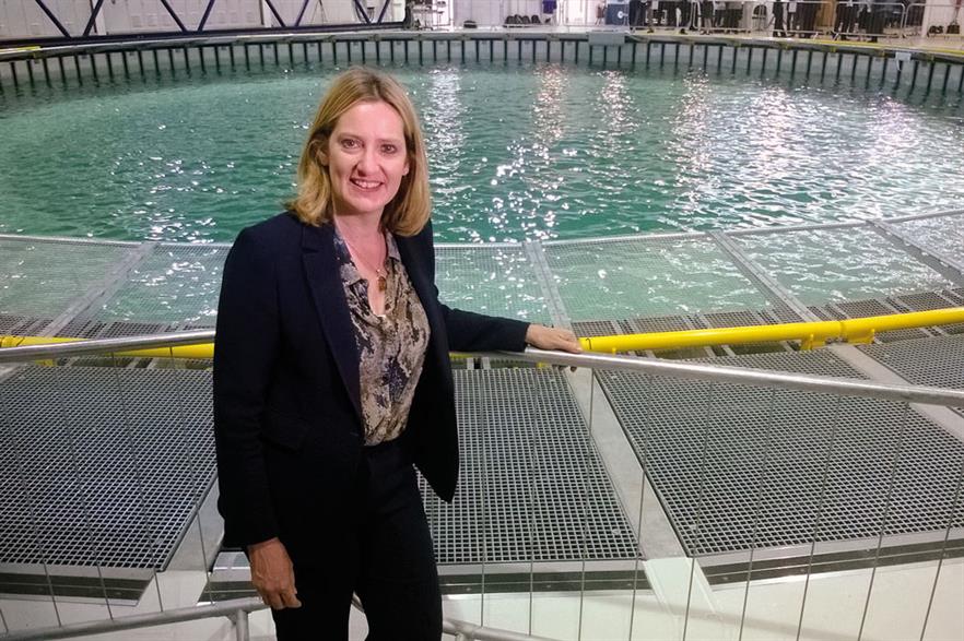 New energy minister Amber Rudd could struggle to implement election promises while meeting EU renewables targets (pic: Decc)