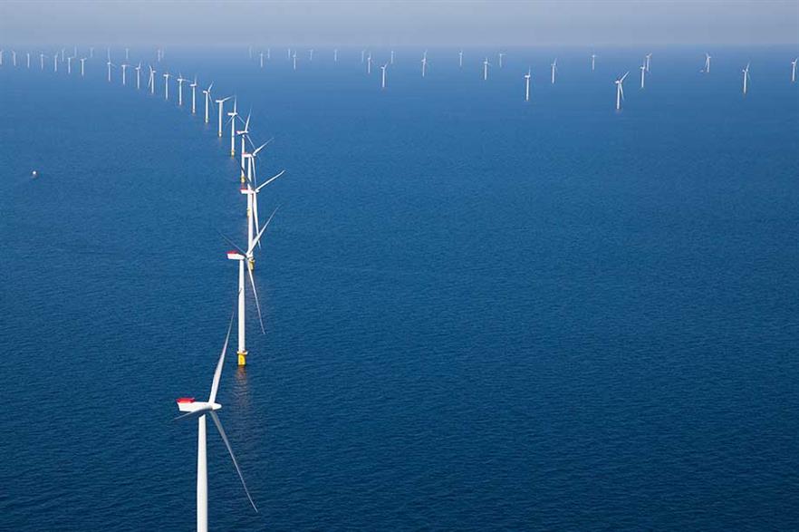 The Anholt offshore project remains online (pic: Siemens)