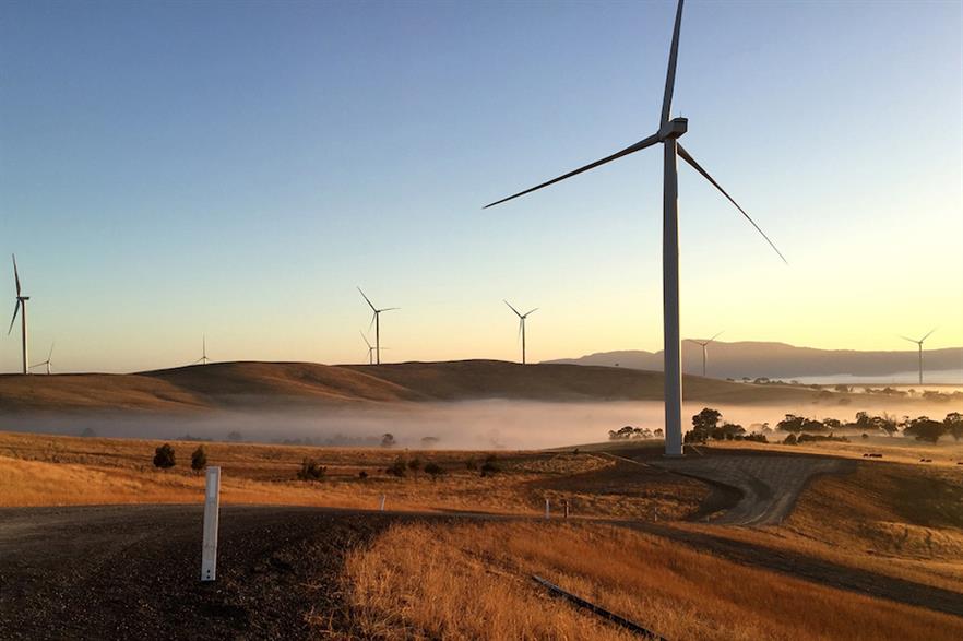 RES Australia has developed more than 400MW of renewable projects in Australia, including the 240MW Ararat wind farm (above)