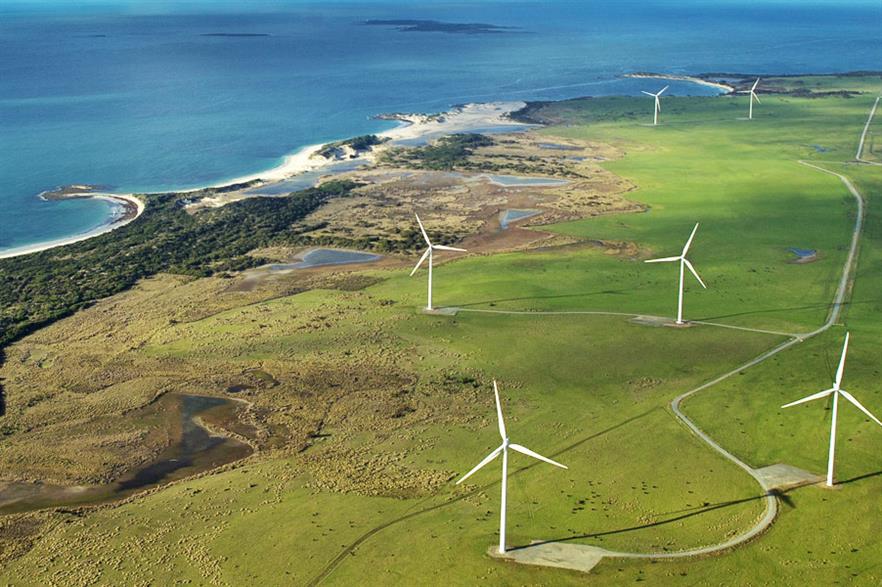 The 168MW Musselroe project, owned by Woolnorth Wind, will test frequency response services