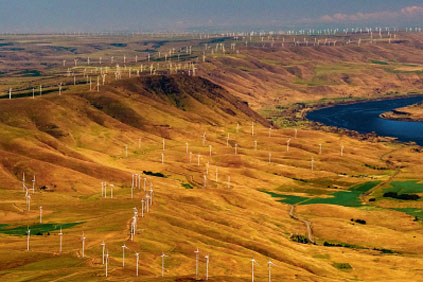 At 500MW, Windy Flats/ Windy Point is one of the biggest wind farms in the US