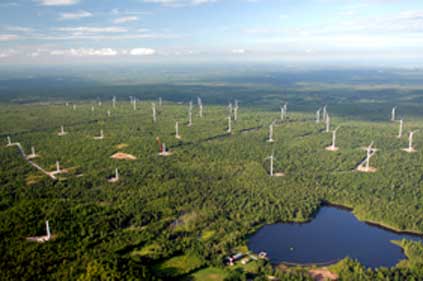 Noble owns the Altona wind farm in New York state