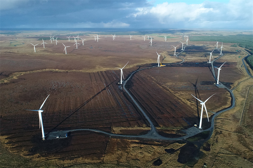 Innogy’s 26.7MW Bad á Cheó wind farm in Scotland secured a contract for difference in the 2015 auction