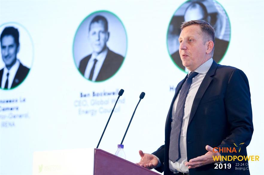 GWEC chief executive Ben Backwell