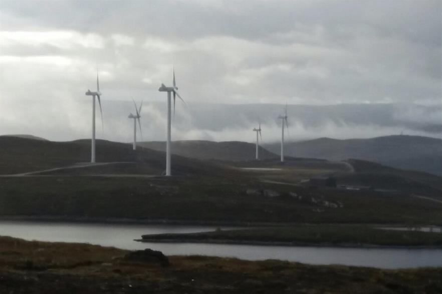 SSE's 32-turbine 108MW Bhlaraidh wind farm in the Scottish Highlands was connected to the grid in August 2017