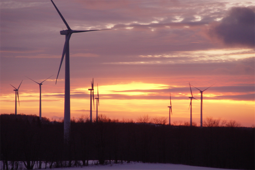 The portfolio includes the 100.5MW Bliss wind farm in Wyoming County (pic credit: Windtech/Wikimedia Commons)