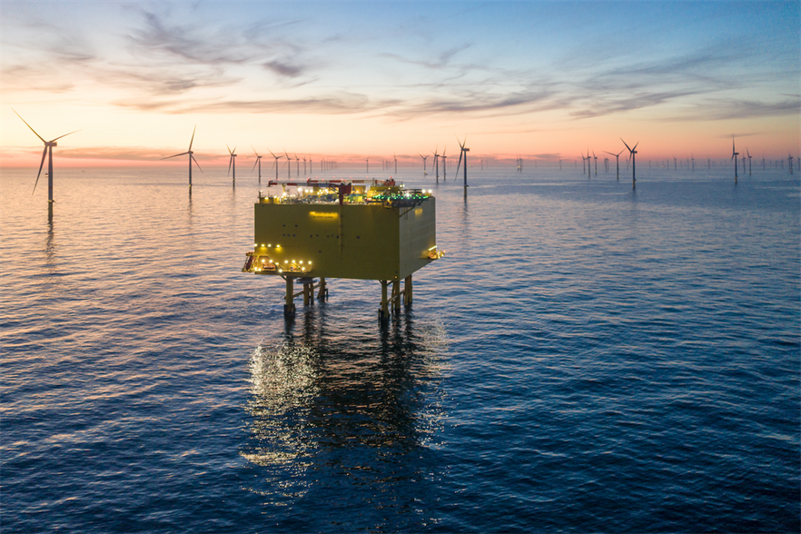 Siemens Energy built the 900MW BorWin gamma converter platform in the German North Sea. It was commissioned in 2020