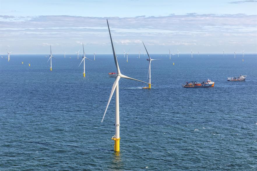 Borssele 1 & 2 is the second largest operational offshore wind farm in the world (pic credit: Flying Focus)