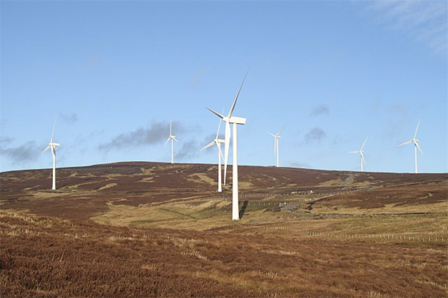 Greencoat acquired a 50% stake in the Braes of Doune wind farm last month (pic credit: Wikimedia Commons/Richard Webb)