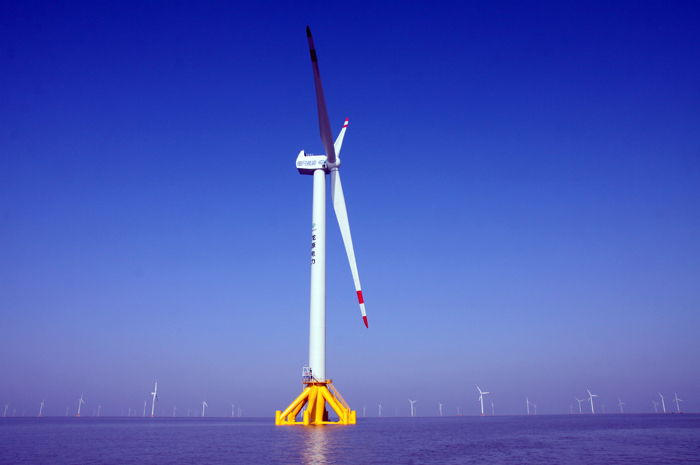 CSIC-HZ installed a 5MW prototype off the coast of China in 2013