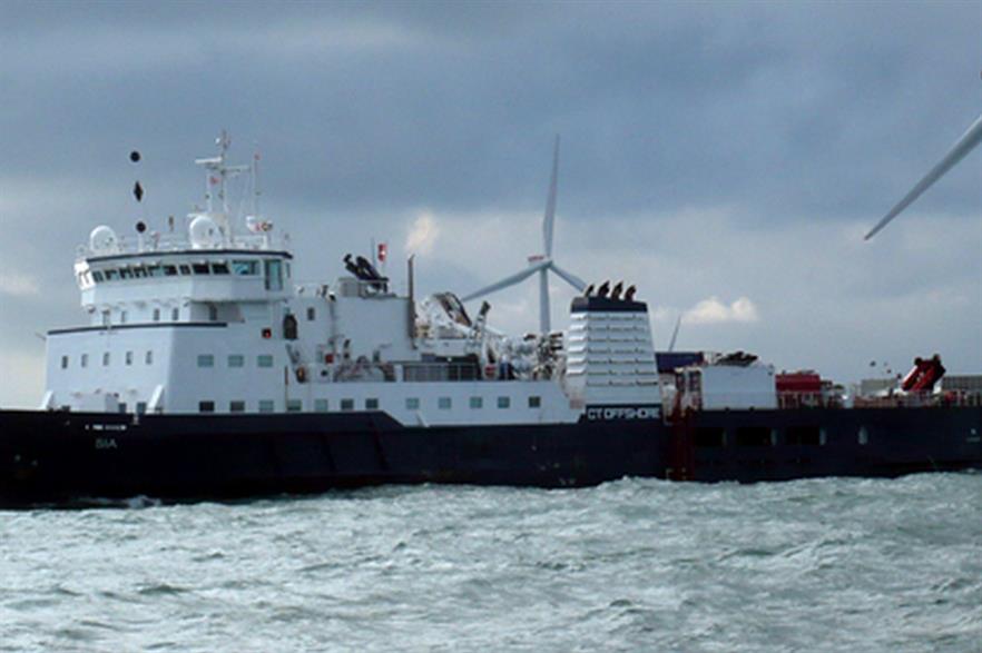 CT Offshore's SIA vessel carried out the cable installation