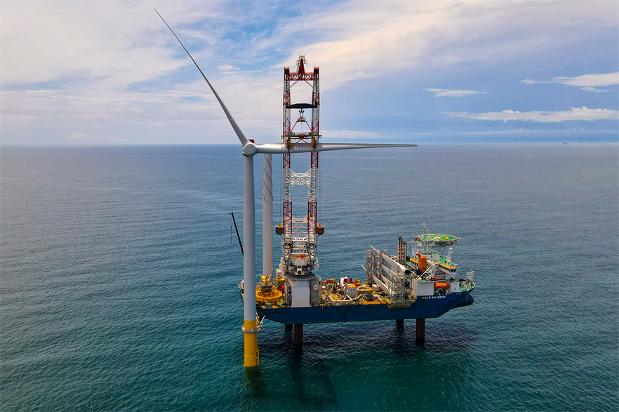 A three-turbine pilot project for CVOW was commissioned in 2020 (pic credit: Horizon Energy)