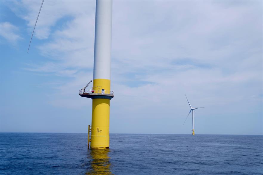 Dominion’s nearby two-turbine 12MW pilot project came online in 2020