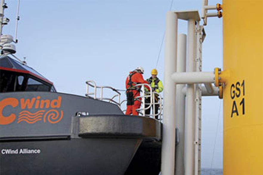 CWind has provided technicians for a number of UK offshore projects