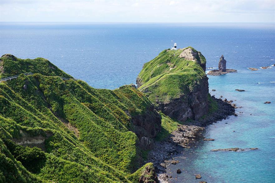 The coast off Shakotan, western Hokkaido (pic credit: Wikimedia Commons)
