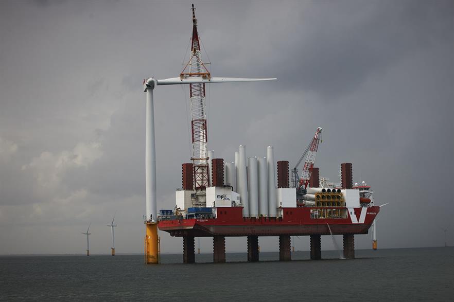 The Lincs offshore wind farm has been operating since 2013