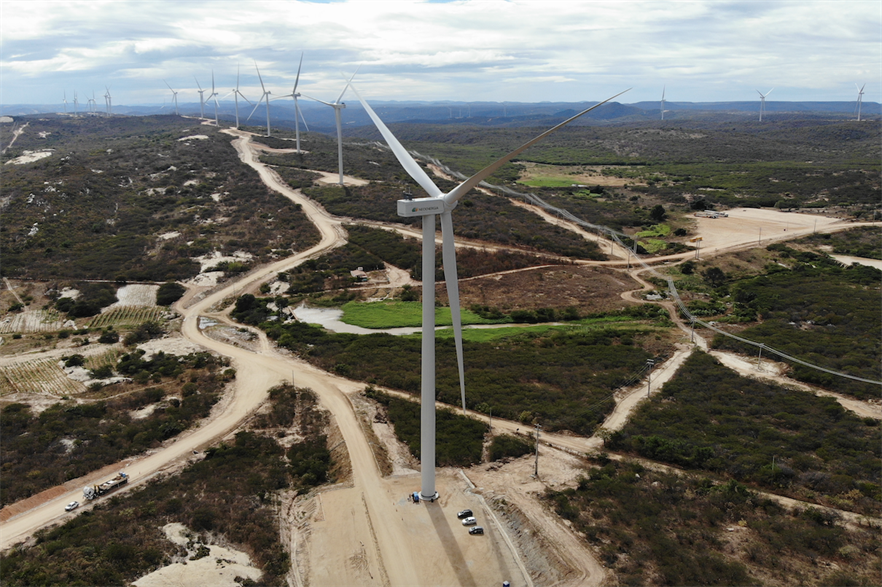 Neoenergia's Chafariz complex will eventually consist of 136 of Siemens Gamesa’s SG 3.4-132 turbines