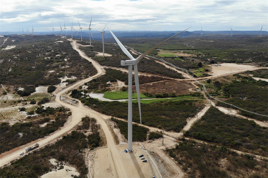 Neoenergia's Chafariz complex in Paraiba state will consist of 15 wind farms