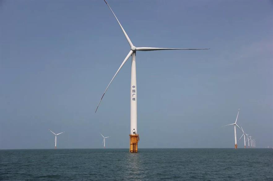 Investments in Chinese offshore wind projects totalled over $11 billion in 2018, according to BNEF