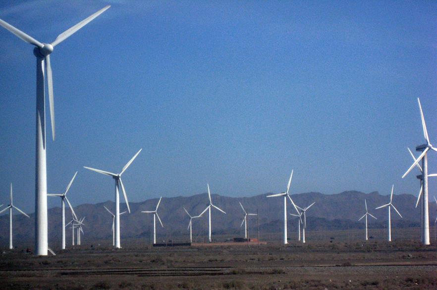 Wind power in Xinjiang suffered curtailment rates of 32% (pic: taylorandayumi)