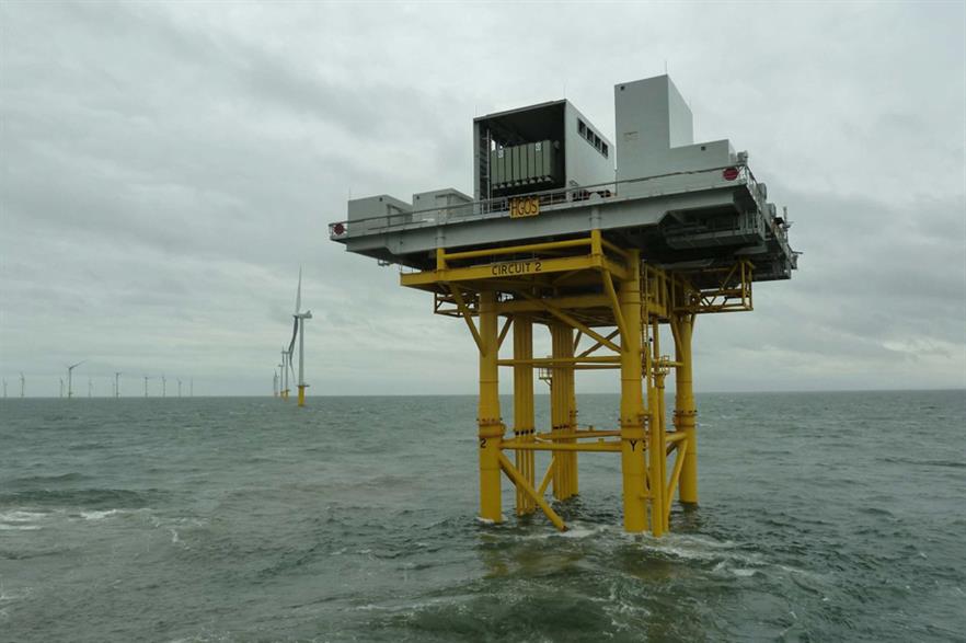 Humber Gateway Substation In Place Windpower Monthly 6956