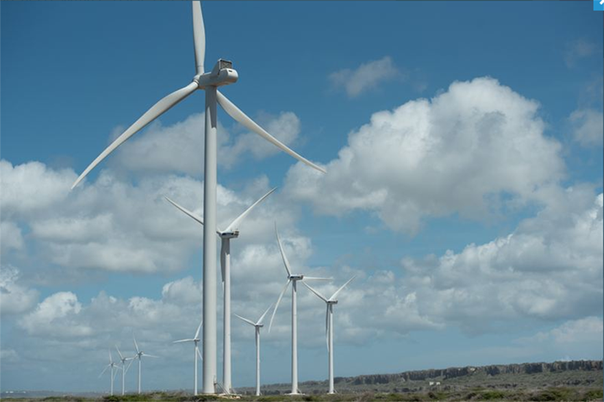 Curacao's third wind project will boost wind supply of the island's electricity consumption to over 30%