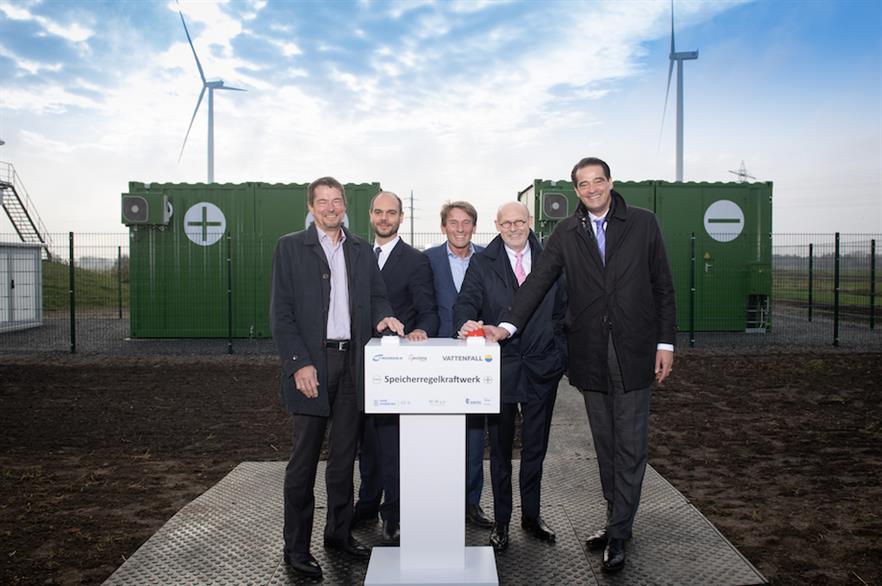 The 720kW/792kWh storage component was commissioned in November 2018 (pic: Nordex)