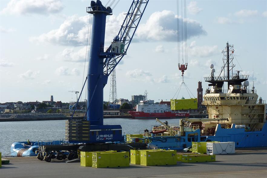 Cuxport will support Siemens' offshore substations