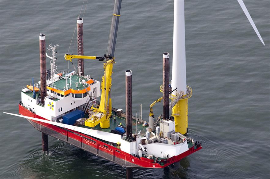 New… DBB's Wind Server can operate in rougher seas 