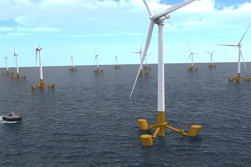 The Île de Groix project will now consist of three V164-9.5MW turbines installed on Naval Energies' floating platforms