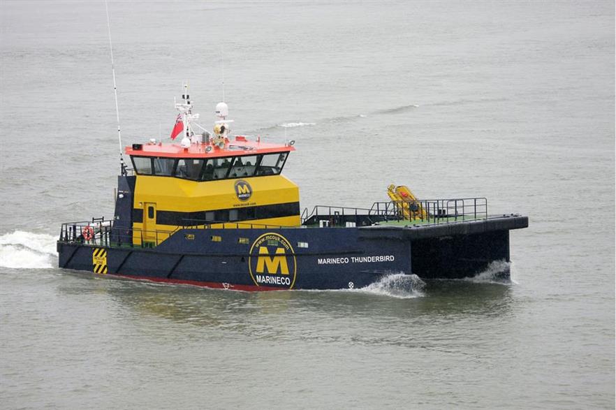Marineco UK has ordered two more Twin Axe vessels to serve its offshore wind activities