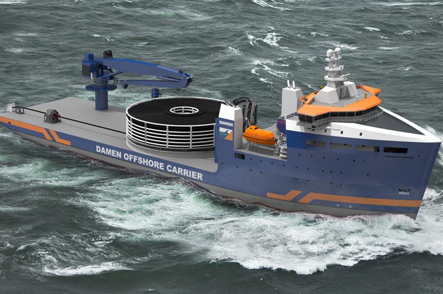 Damen Shipyards' cable laying vessel