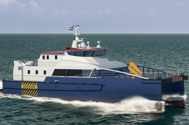 Damen said local US partners will build the vessel to comply with Jones Act requirements