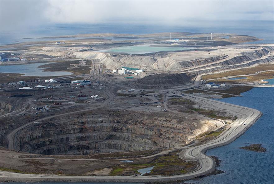 Diesel support… Four Enercon turbines supply 10% of power to Canada's Diavik diamond mine