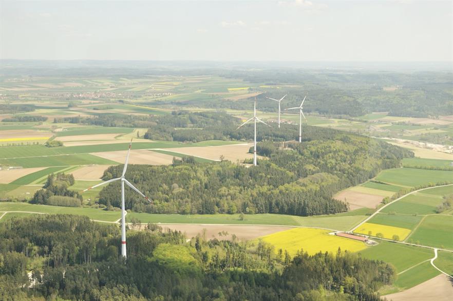 ABO Wind's 13.2MW Dinkelsbühl-Wilburgstetten wind farm in Bavaria, Germany