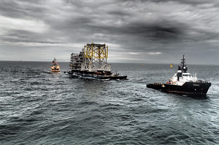 Dong Energy's Race Bank project is one of seven being built by the developer