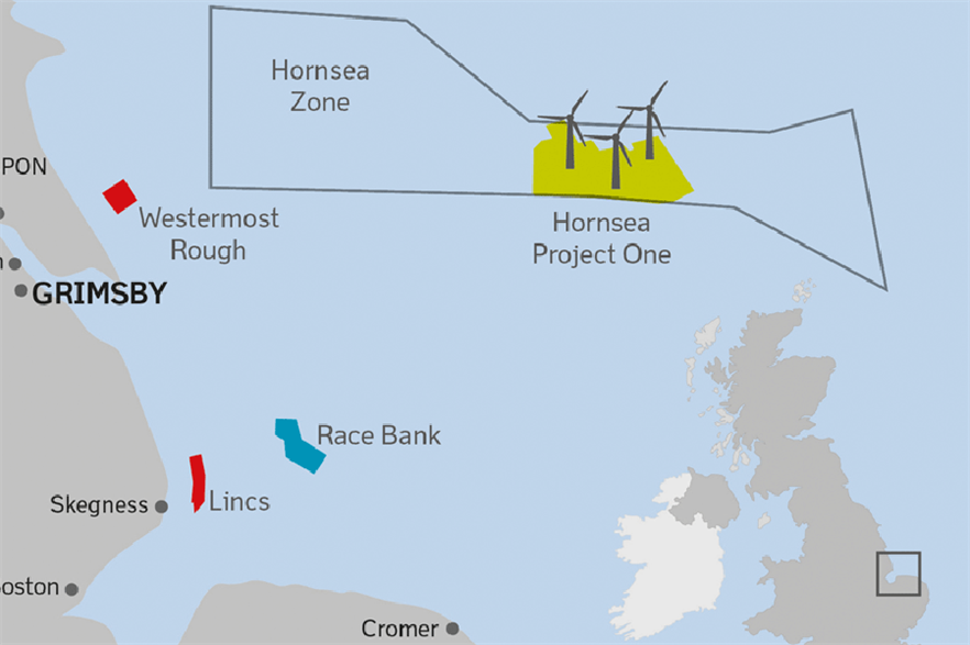 Dong's Hornsea Project One will become the world's largest offshore project when completed in 2020